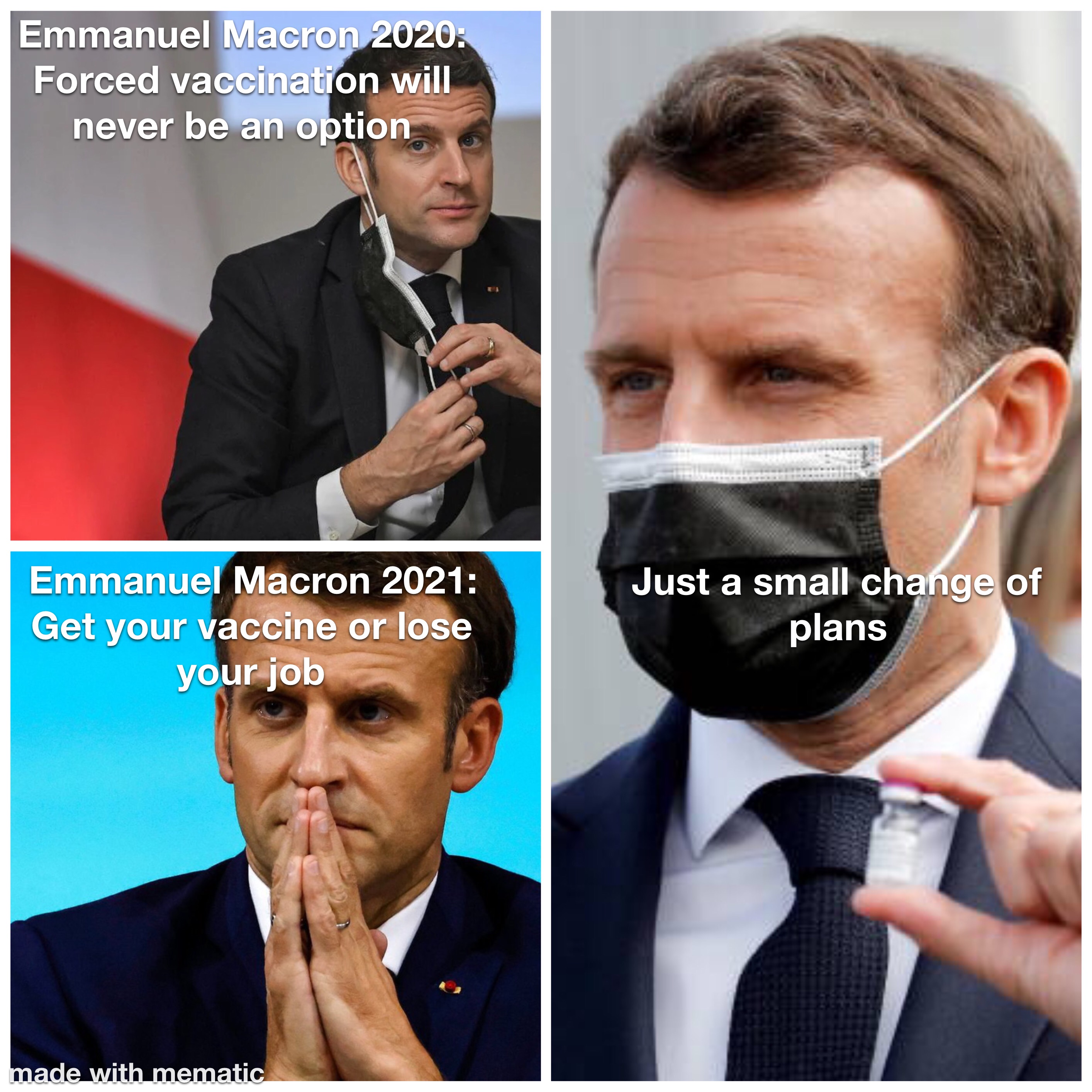 Macron vs. Macron 